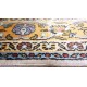 Indyjski dywan ręcznie tkany Kaszmir z czytego jedwabiu 78x124cm Jedwab naturalny z medalionem
