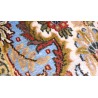 Jedwabny gęsto tkany dywan Kaszmir z Indii 100%jedwab naturalny 78x124cm
