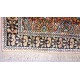 Indyjski dywan ręcznie tkany Kaszmir z czytego jedwabiu 75x123cm Jedwab naturalny z medalionem