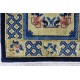 Piękny ekskluzywny jedwabny ręcznie tkany dywan lśniący miękki 140x70cm Chiny
