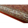Herati dywan indyjski 100% wełna owcza orientalny czerwony 120X180