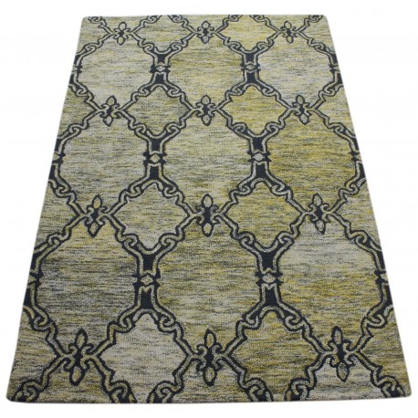 Kolorowy dywan vintage RUG COLLECTION do salonu 100% wełniany 150x240cm Indie