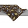 100% wełna gruby dywan z Indii 150x240cm design do salonu kolorowy