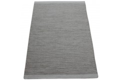 Beżowy kilim nowoczesny durry 100% wełniany dywan płasko tkany 170x240cm dwustronny Indie