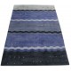 Fioletowy gruby dywan gabbeh 180x280cm wełna argentyńska piękny wzór