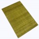 Żółty gruby dywan gabbeh 170x240cm wełna argentyńska piękny wzór