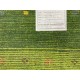 Zielony z deseniem ekskluzywny dywan Gabbeh Loribaft Indie 170x240cm 100% wełniany