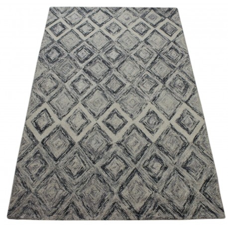 Kolorowy dywan vintage RUG COLLECTION do salonu 100% wełniany 150x240cm Indie