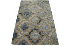 Kolorowy dywan vintage RUG COLLECTION do salonu 100% wełniany 150x240cm Indie