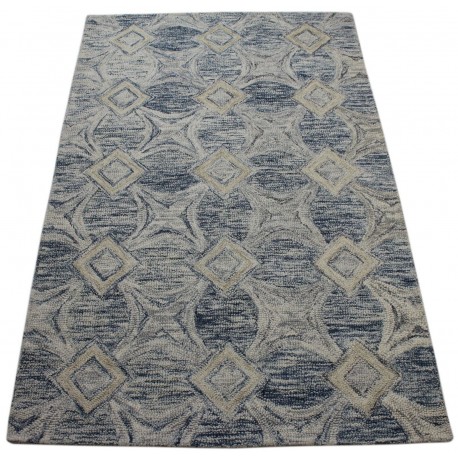 Kolorowy dywan vintage RUG COLLECTION do salonu 100% wełniany 150x240cm Indie