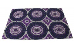 100% wełna gruby dywan z Indii 150x240cm design do salonu kolorowy