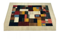 100% wełna dywan loribaft gabbeh z indii luksusowy 170x250cm