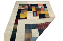 100% wełna dywan loribaft gabbeh z indii luksusowy 170x250cm
