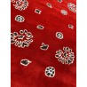 100% wełna gruby dywan z Indii 140x200cm design do salonu czerwony