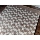 100% wełniany pięknie przeplatany płasko tkany dywan 160x240cm dwukolorowy z Indii
