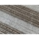 100% wełniany pięknie płasko tkany szaro brązowy dywan 150x240cm dwukolorowy z Indii