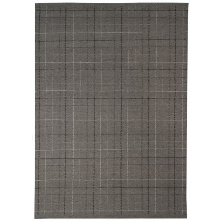 100% wełniany pięknie płasko tkany szary dywan Brinker Carpets Festival Highfield 160x230cm z Indii
