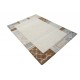 Klasyczny dywan z obżeżem do salonu 100% wełniany Nepal tafting 170x240cm beż