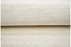 100% wełniany dywan beżowy nowoczesny tuftowany 170x240cm 