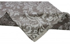 Jedwabny dywna z Nepalu 115x180cm w stylu vintage
