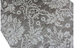 Jedwabny dywna z Nepalu 115x180cm w stylu vintage