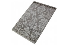 Jedwabny dywna z Nepalu 115x180cm w stylu vintage