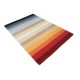 Kolorowe pasy nowoczesny dywan do salonu 100% wełniany tafting 160x230cm