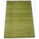 Zielony gruby dywan gabbeh 170x240cm wełna argentyńska piękny wzór
