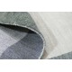 Zielony gruby dywan gabbeh 140x200cm wełna argentyńska piękny wzór