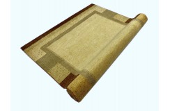 Żółty gruby dywan gabbeh 170x240cm wełna argentyńska piękny wzór