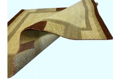 100% wełna gruby dywan Gabbeh Indie Luksusowy 170x240cm żółty