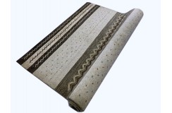 100% wełna gruby dywan Gabbeh Indie Luksusowy 180x240cm brązowy beż