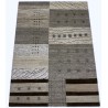 100% wełna gruby dywan Gabbeh Indie Luksusowy 170x240cm brązowy beż