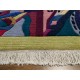 Salonowy nowoczesny dywan ręcznie tkany 250x300cm żółty Nepal Tybet nowozelandzka wełna owcza