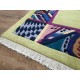 Salonowy nowoczesny dywan ręcznie tkany 250x300cm żółty Nepal Tybet nowozelandzka wełna owcza