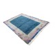 Salonowy nowoczesny dywan ręcznie tkany 180x250cm oryginalny Nepal premium granatowy, kolorowy