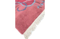 Salonowy wielki dywan ręcznie tkany 250x350cm oryginalny Nepal premium pastelowy, kolorowy