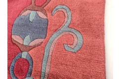 Salonowy wielki dywan ręcznie tkany 250x350cm oryginalny Nepal premium pastelowy, kolorowy