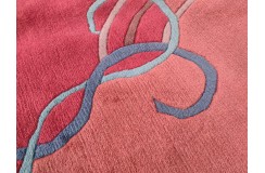 Salonowy wielki dywan ręcznie tkany 250x350cm oryginalny Nepal premium pastelowy, kolorowy