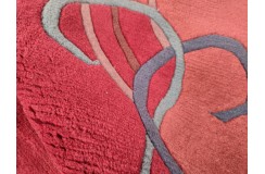 Salonowy wielki dywan ręcznie tkany 250x350cm oryginalny Nepal premium pastelowy, kolorowy