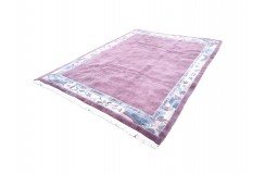 Pastelowy gustowny dywan ręcznie tkany 250x350cm nepal premium indie
