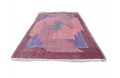 Salonowy wielki dywan ręcznie tkany 250x350cm oryginalny Nepal premium  kolorowy