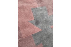 Pastelowy gustowny dywan ręcznie tkany 250x350cm nepal premium indie