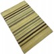 Beżowy ekskluzywny dywan Gabbeh Loribaft Indie w kolorowe pasy 120x180cm 100% wełniany