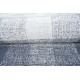 Geometryczny szary dywan do salonu W KWADRATY 100% wełniany INDYJSKI 160x230cm
