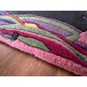 Kolorowy niezwykły dywan ręcznie tkany  70x140cm nepal premium indie