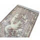 Piękny dywan Aubusson Habei ręcznie tkany z Chin 120x180cm 100% wełna przycinany rzeźbiony królewski rajski ogród