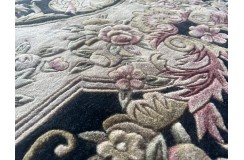 Przepiękny wełniany dywan org. Aubusson Chiny wełna rzeźbiony 160x230