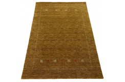 100% wełna gruby dywan handloom z indii brązowy 170x240cm