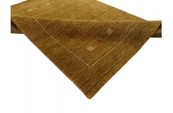 100% wełna gruby dywan handloom z indii brązowy 170x240cm